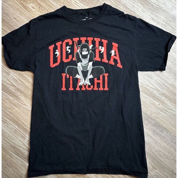 Naruto Shippuden Itachi Uchiha shirt size short sleeve Youth Size - Picture 1 of 7